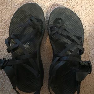 Chacos - Double strap all black